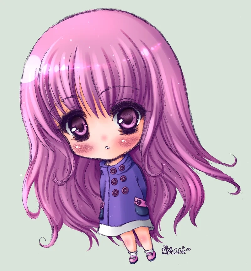 Bộ ảnh chibi dễ vẽ siêu đơn giản dành cho người mới