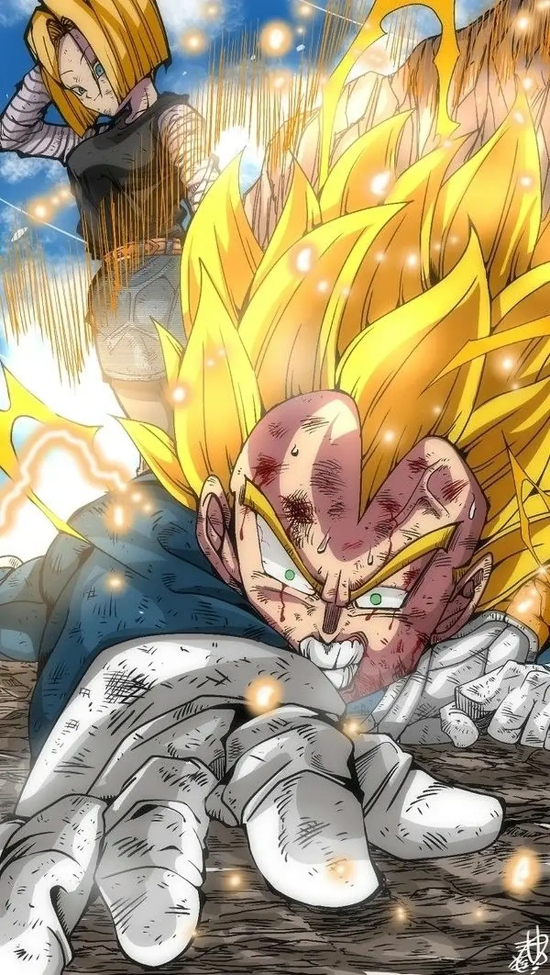18 vs Vegeta liệu có thể khiến bạn phải bất ngờ với kết quả