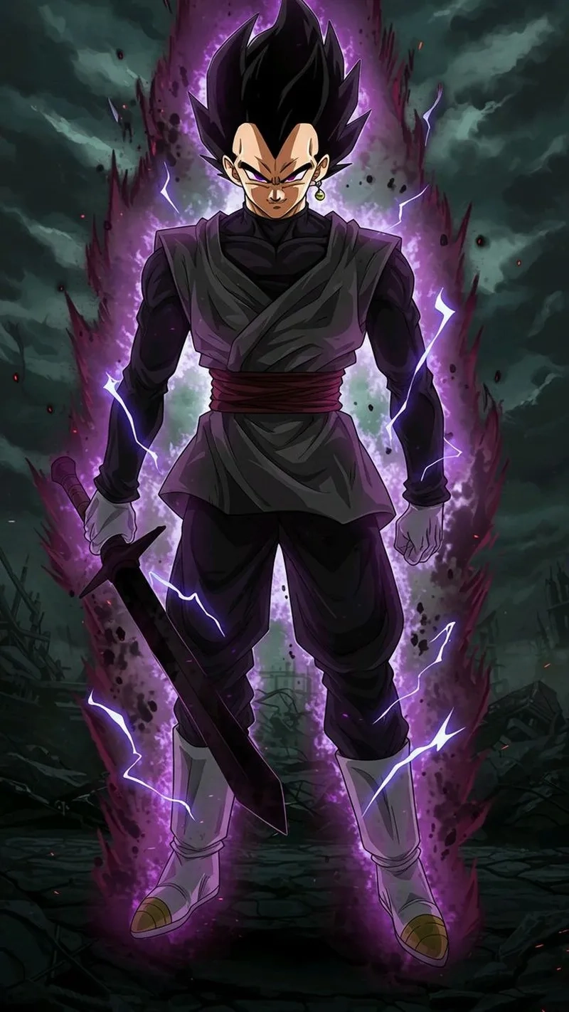 Cùng chiêm ngưỡng Black Vegeta với phong cách tối tăm và đầy quyền lực