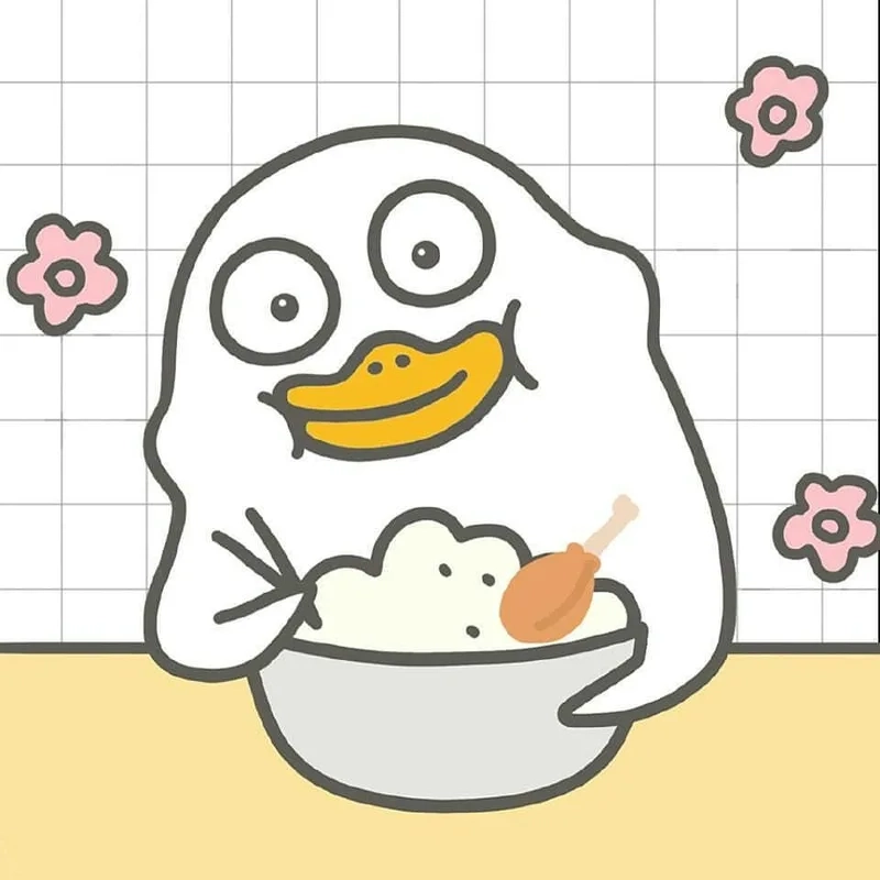 Hình nền vịt cute chibi sẽ làm điện thoại của bạn thêm sinh động