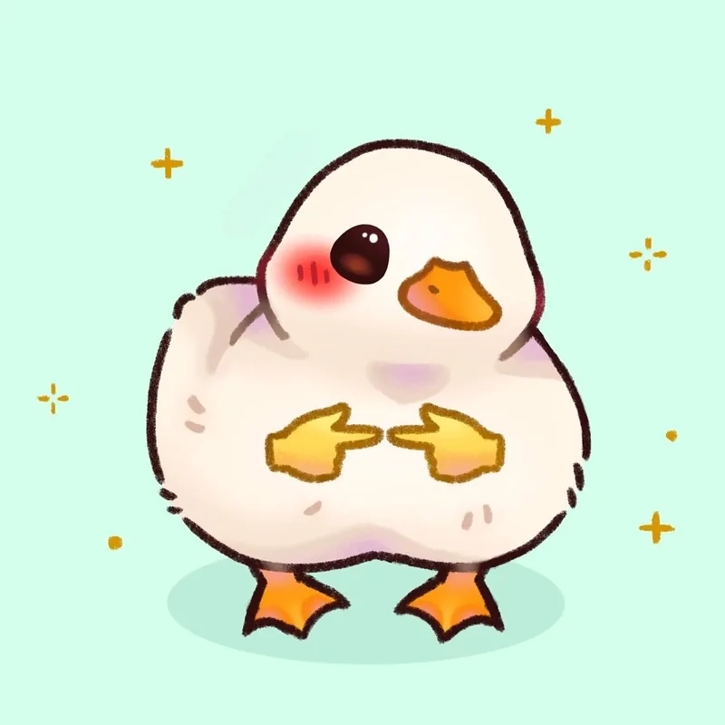 Chibi con vịt làm bạn không thể ngừng nhìn với sự dễ thương vô đối