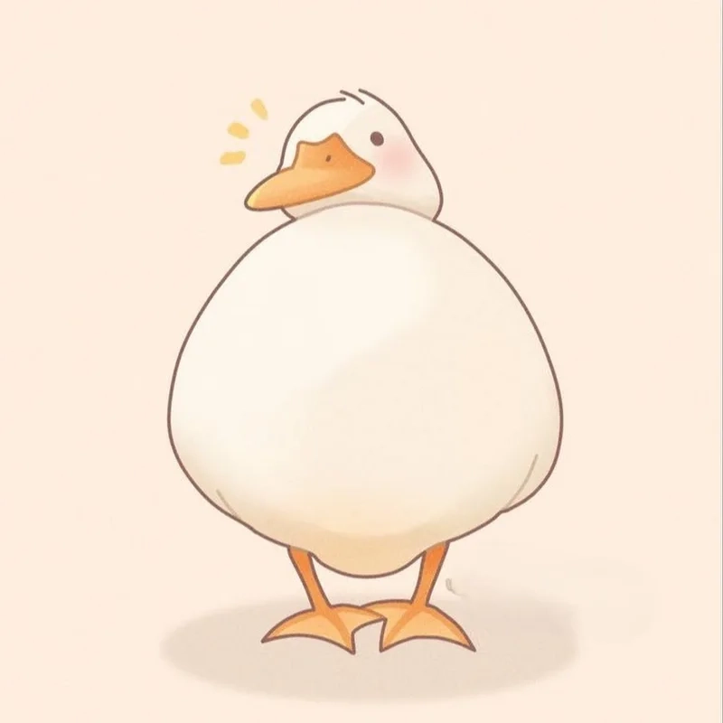 Vẽ mr vịt chibi với những nét vẽ độc đáo và đầy sáng tạo