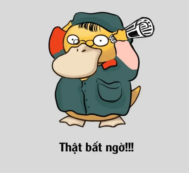 Cười xỉu với meme vịt nghe sấm run rẩy nhưng vẫn cute