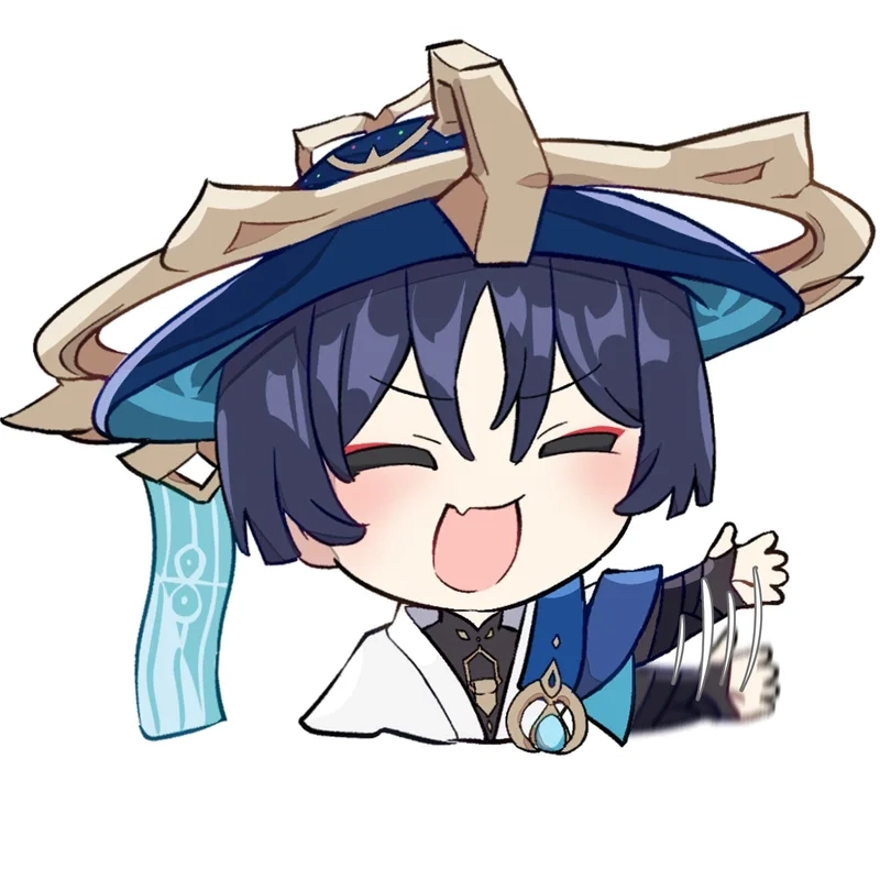 Bức ảnh wanderer chibi icon đẹp cho những người yêu thích chibi