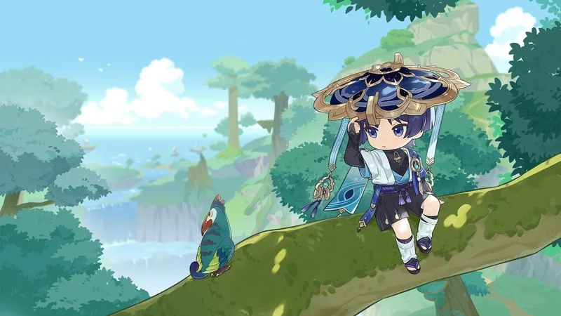 Khám phá wanderer chibi official art cực đẹp mắt cho bạn