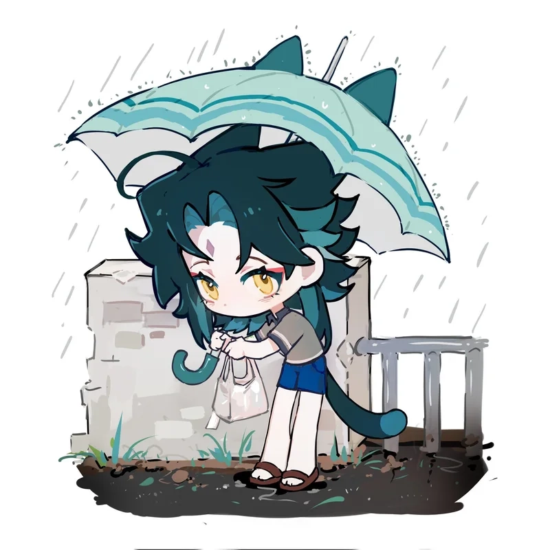 Xiao chibi cute sẽ làm bạn tan chảy ngay từ cái nhìn đầu tiên