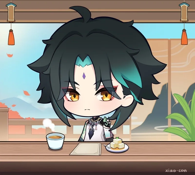 Xiao chibi icon là lựa chọn hoàn hảo cho avatar của bạn