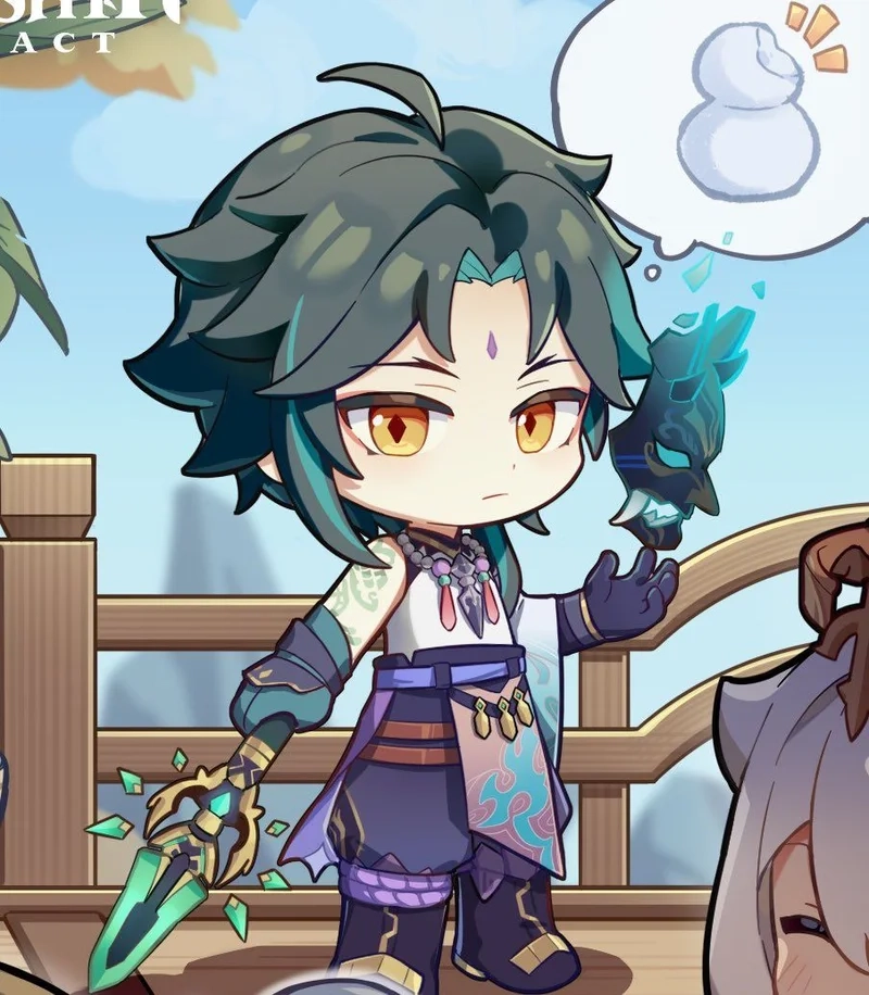 Xiao chibi official với phong cách chính thức khiến bạn không thể bỏ qua