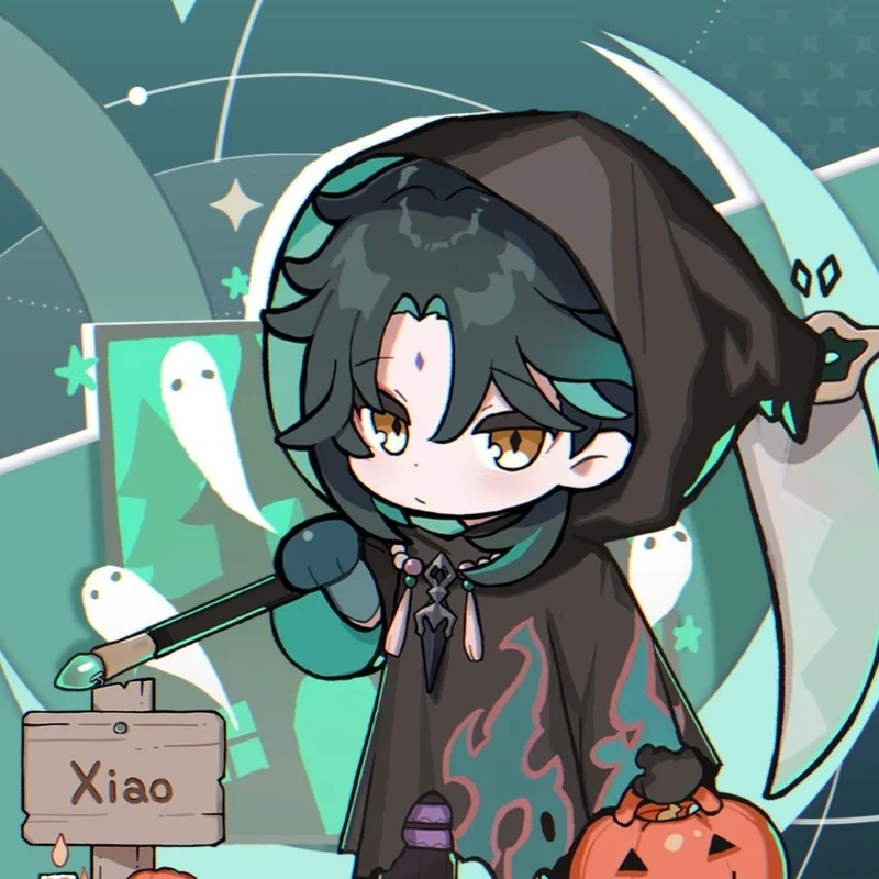 Xiao chibi stickers sẽ là điểm nhấn thú vị cho bộ sưu tập sticker của bạn