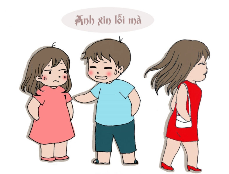 Meme anh xin lỗi khiến trái tim người yêu tan chảy