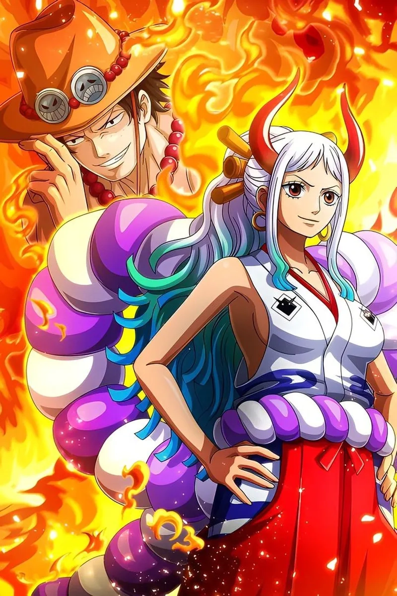 Câu chuyện tình cảm giữa Yamato x Luffy đầy cảm xúc