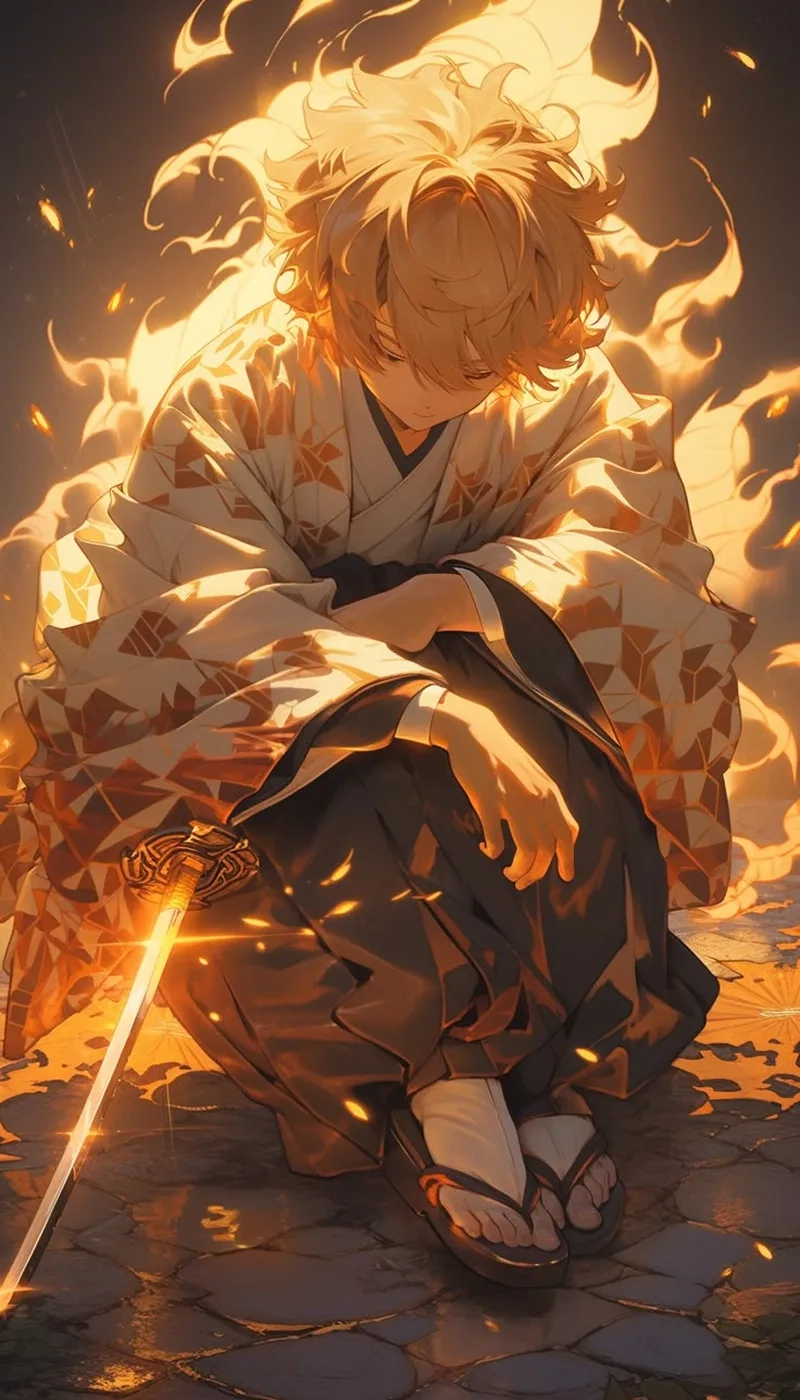 Khám phá những ảnh Zenitsu ngầu nhất từ anime Kimetsu no Yaiba