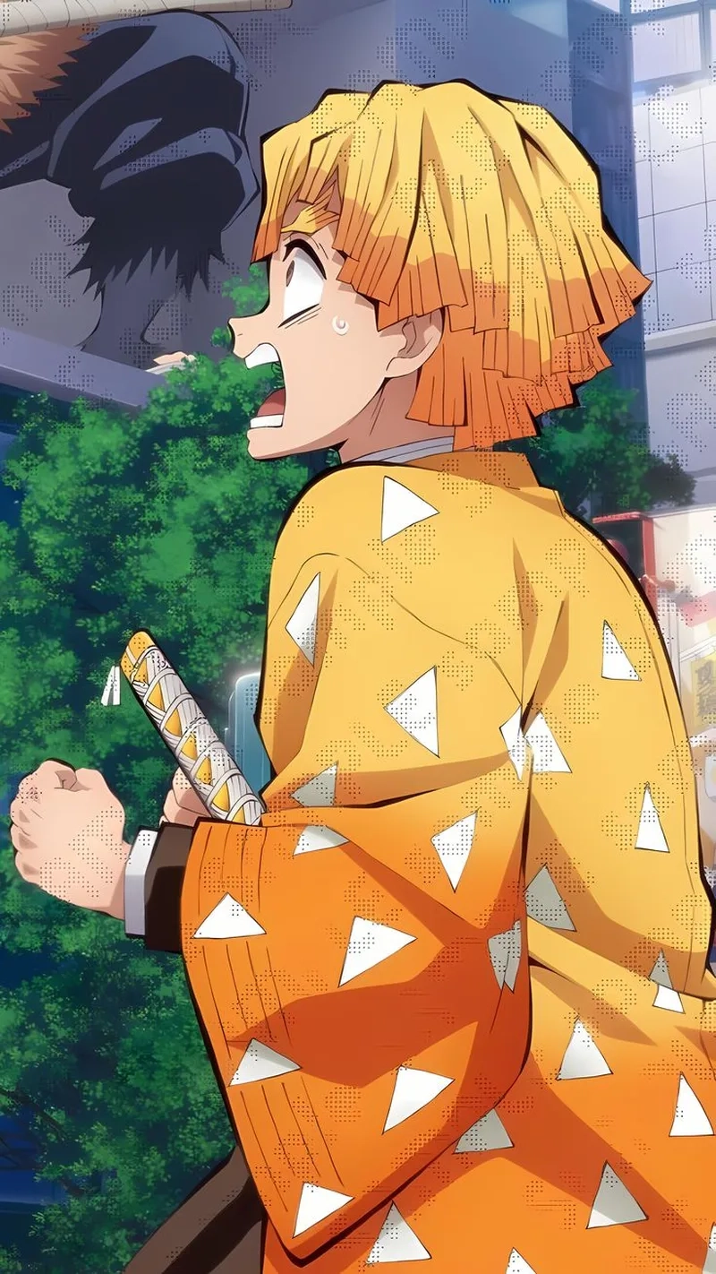 Zenitsu cute nhưng cũng không kém phần mạnh mẽ trong Kimetsu no Yaiba