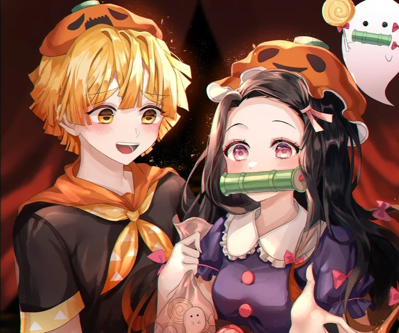 Tình yêu thuần khiết từ Nezuko and Zenitsu Love