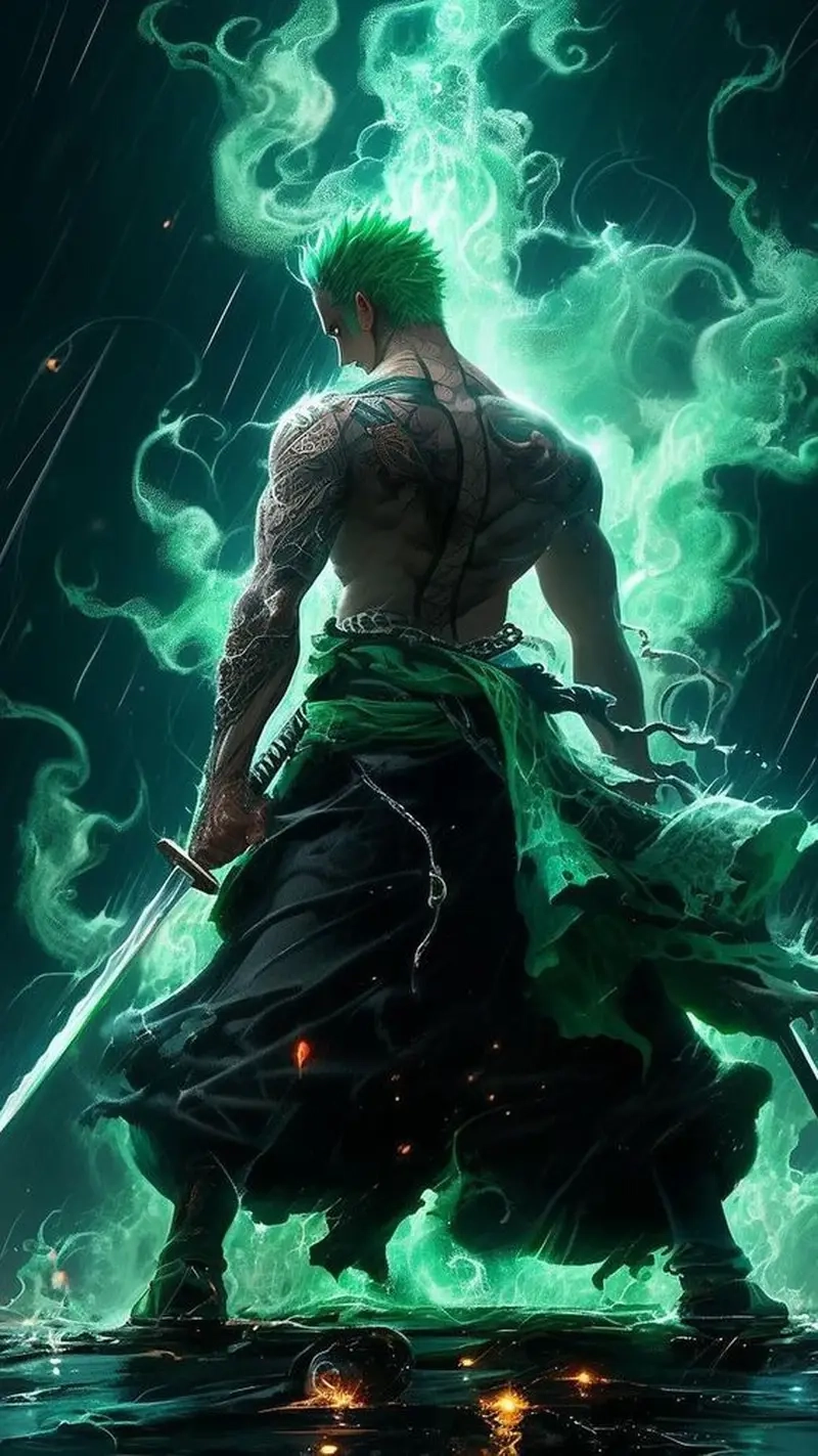 Bản vẽ Zoro manga đẹp khó cưỡng
