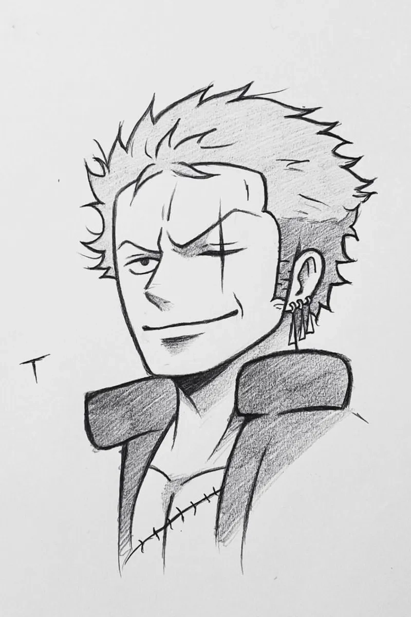 Học cách drawing Zoro cho người mới