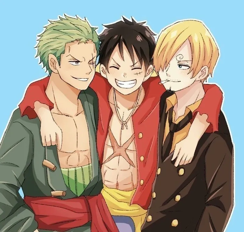 Bộ ba huyền thoại Zoro x Sanji x Luffy bạn yêu thích ai nhất