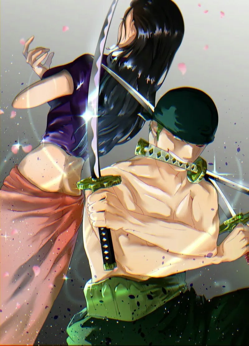 Tình tiết nhẹ nhàng giữa Robin and Zoro trong các arc