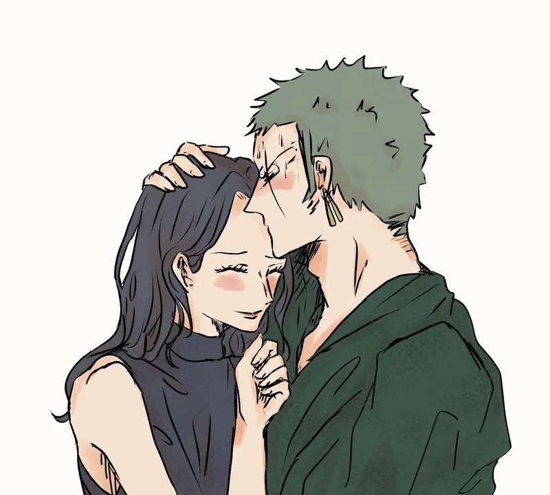 Hình ảnh Zoro Robin khiến fan đẩy thuyền không ngừng nghỉ