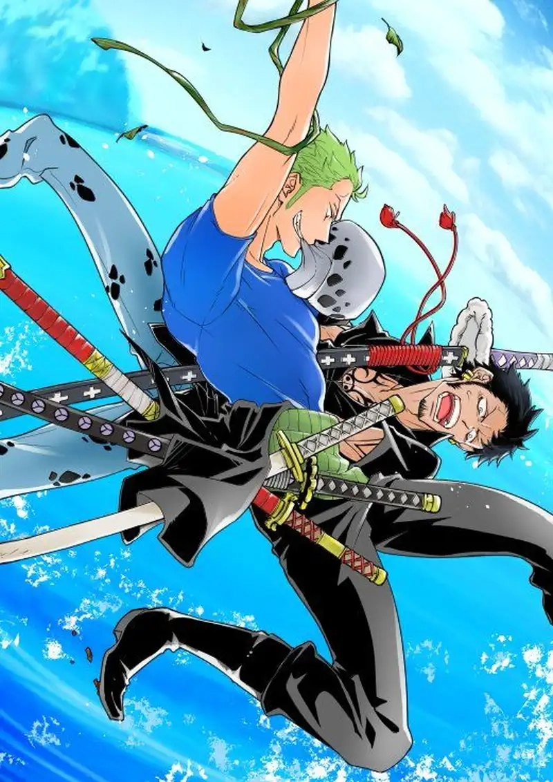 Cặp đôi Law x Zoro có gì thú vị trong One Piece