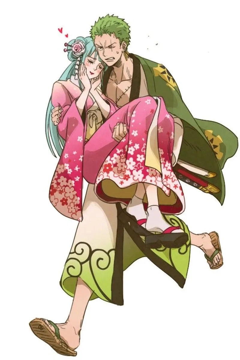 Lãng mạn bất ngờ từ Hiyori x Zoro bạn có thấy ngọt không