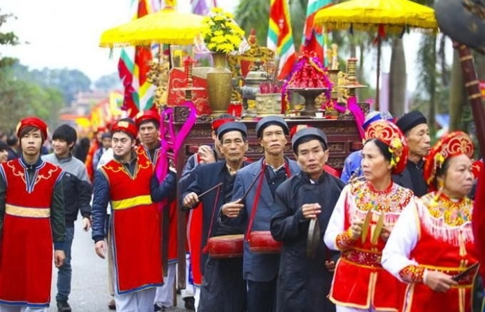 Cùng tham gia hội chùa dâu bắc ninh trong mùa lễ hội nổi tiếng