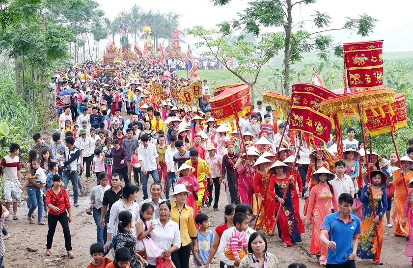Hội chùa đậu với nhiều nghi lễ truyền thống đặc sắc