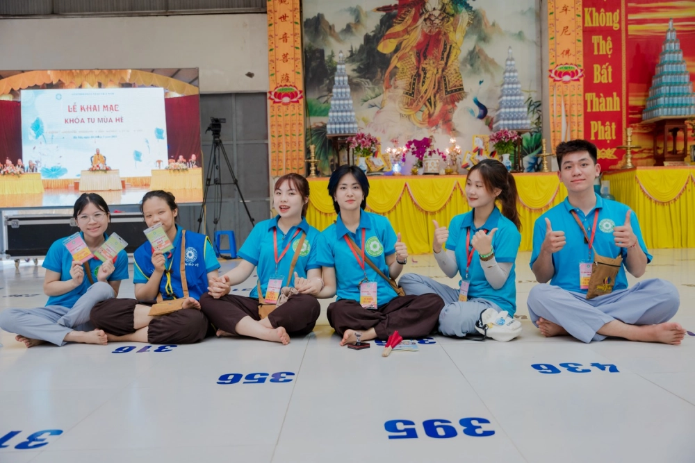 Khoá tu chùa khai nguyên giúp tâm hồn thanh tịnh, an yên