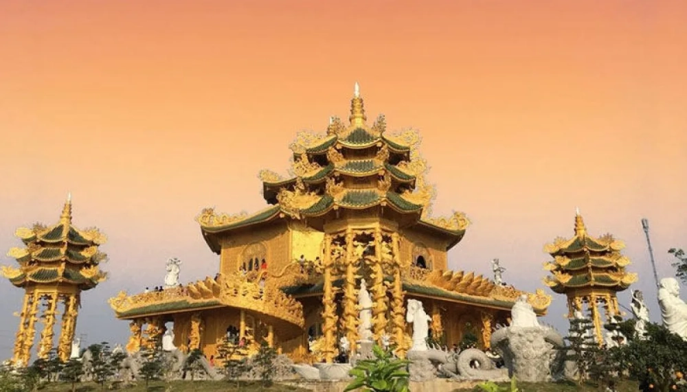 Chùa Phúc Lâm ở Hưng Yên được nhiều du khách tìm đến vãn cảnh