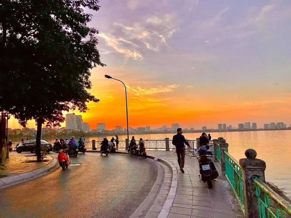 Cận cảnh hình ảnh hồ tây ở hà nội mang đậm hơi thở phố cổ