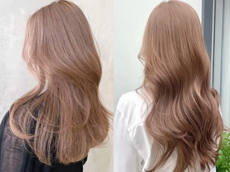 Nâu trà sữa ánh khói phong cách cá tính đầy quyến rũ