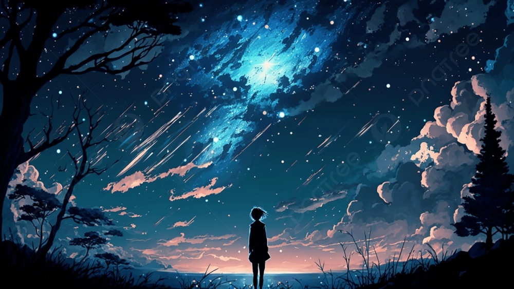 Ảnh bầu trời ban đêm đẹp lung linh huyền ảo