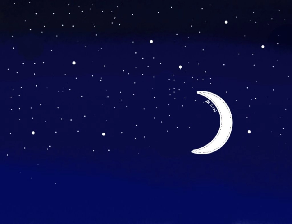 Avatar bầu trời đêm mang vẻ đẹp yên bình