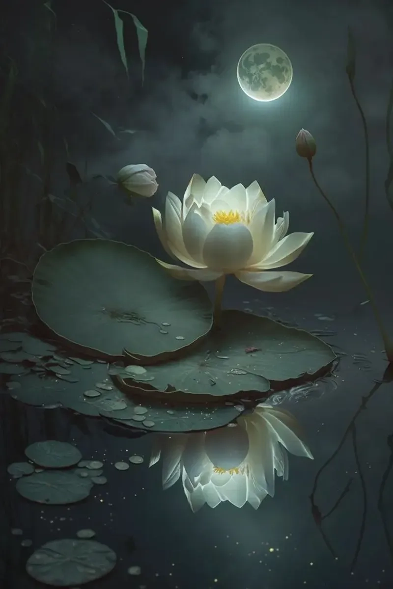 Avatar đám tang lễ hoa sen đen đầy trang