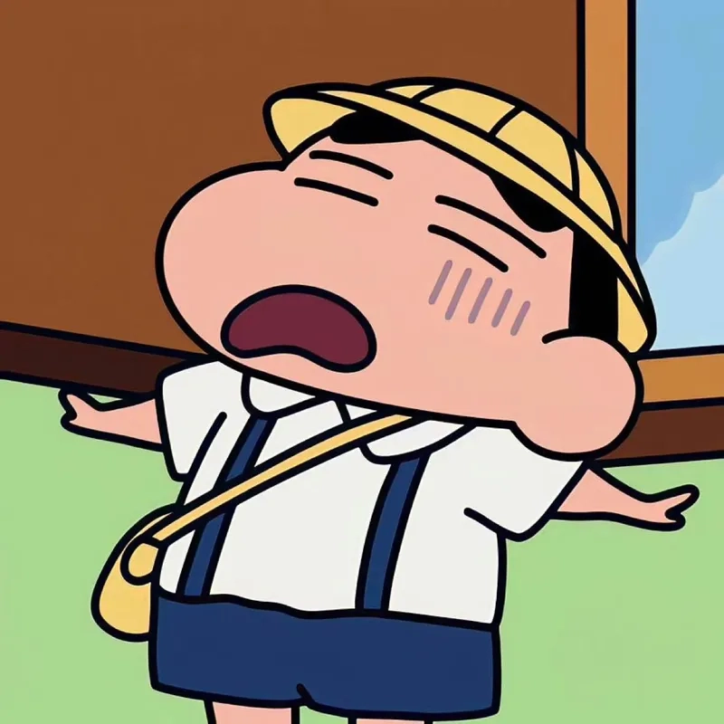 Shin cậu bé bút chì quái vật phong cách hài hước