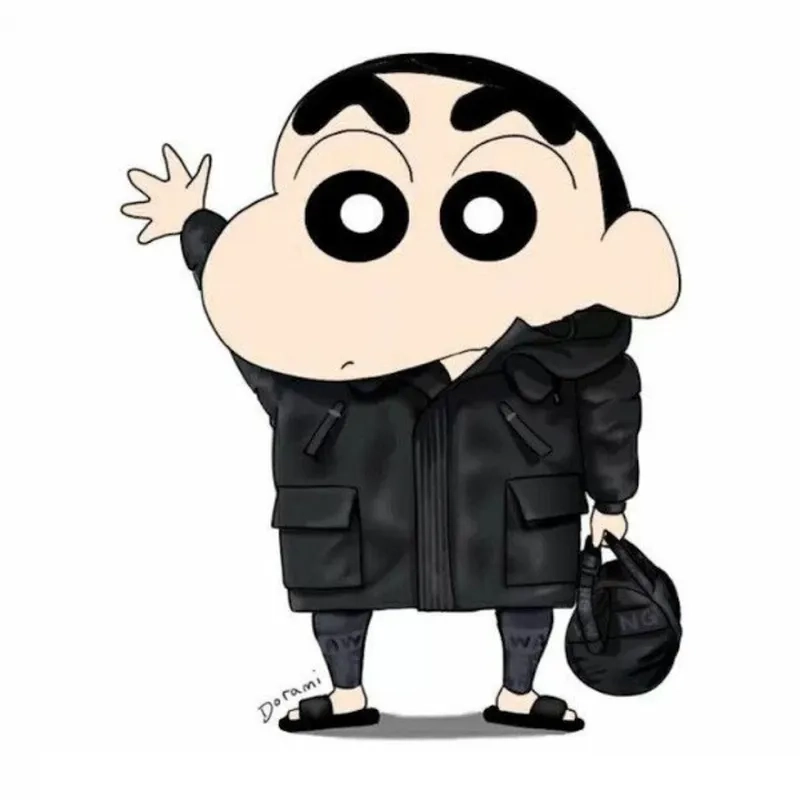 Hình avatar shin cậu bé bút chì đơn giản mà nổi bật