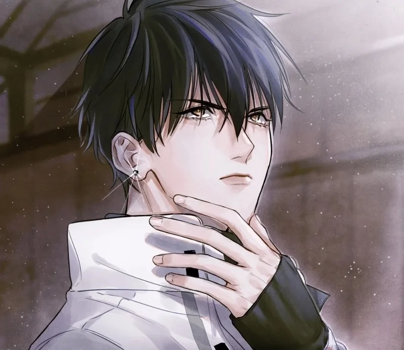 Hình ảnh anime nam ngầu lạnh lùng bá cháy