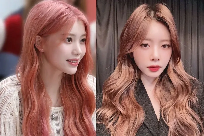 Màu nâu hồng có cần tẩy tóc không dễ lên màu