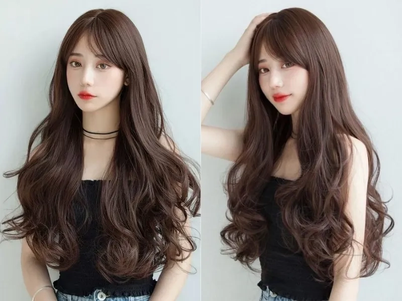 Nâu chocolate nữ dịu dàng quyến rũ cuốn hút