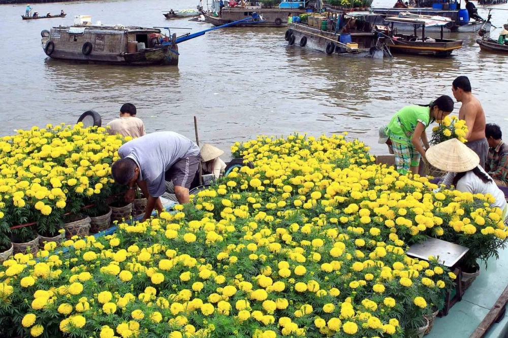 Du lịch chợ nổi Cà Mau mang trải nghiệm độc đáo cho du khách.