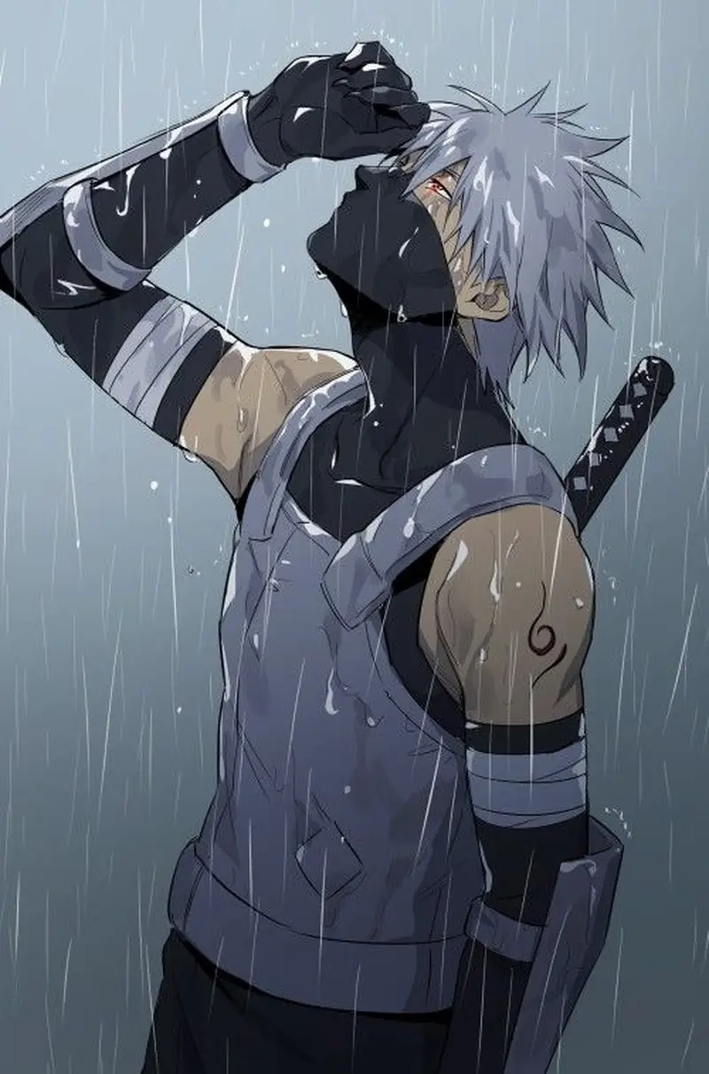 Chibi Hatake Kakashi cute được yêu thích bởi nét vẽ đáng yêu.