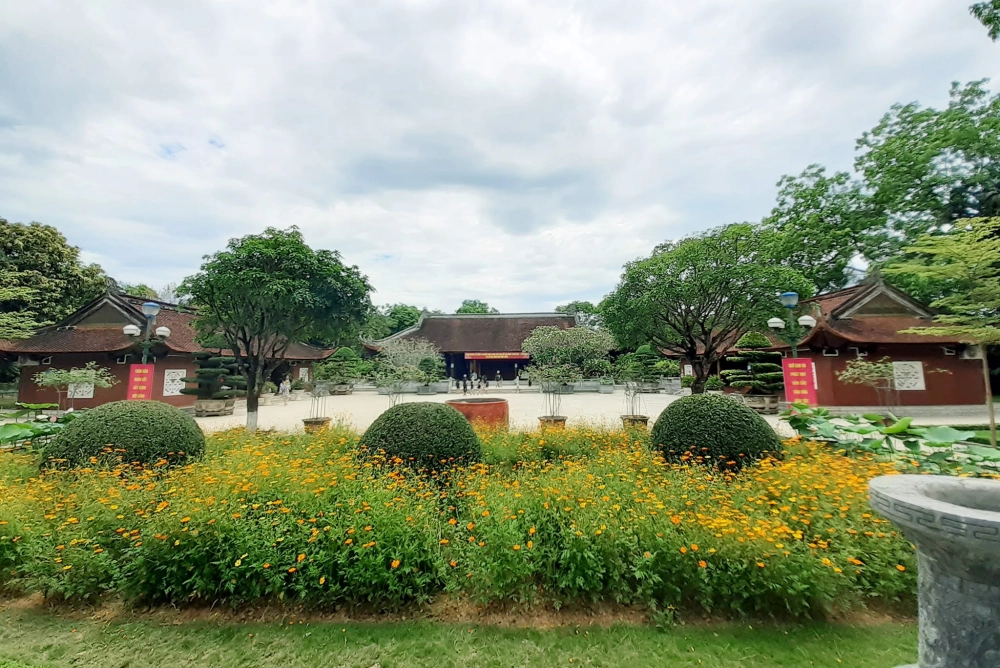 Khu di tích Kim Liên là quê hương Chủ tịch Hồ Chí Minh.