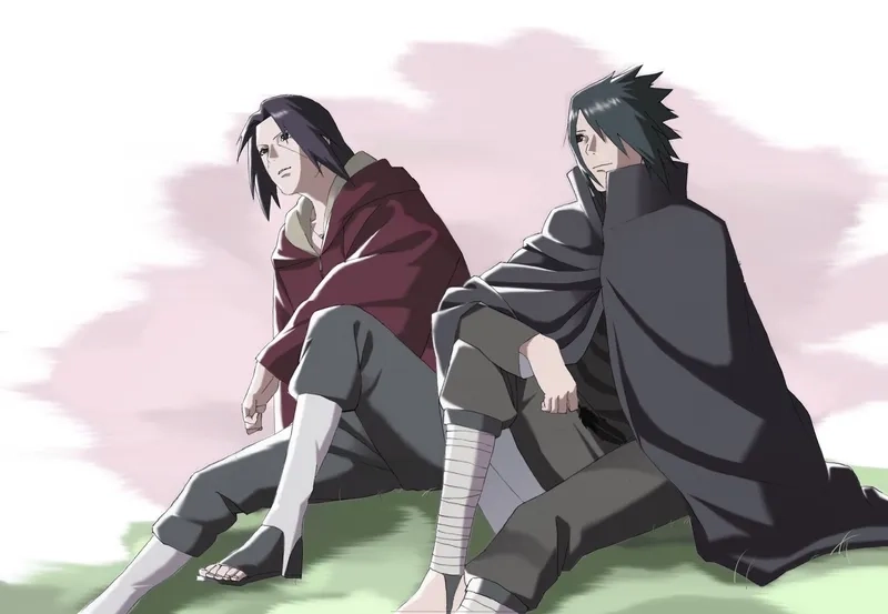 Uchiha Sasuke sad meme gợi cảm xúc buồn và sâu lắng.