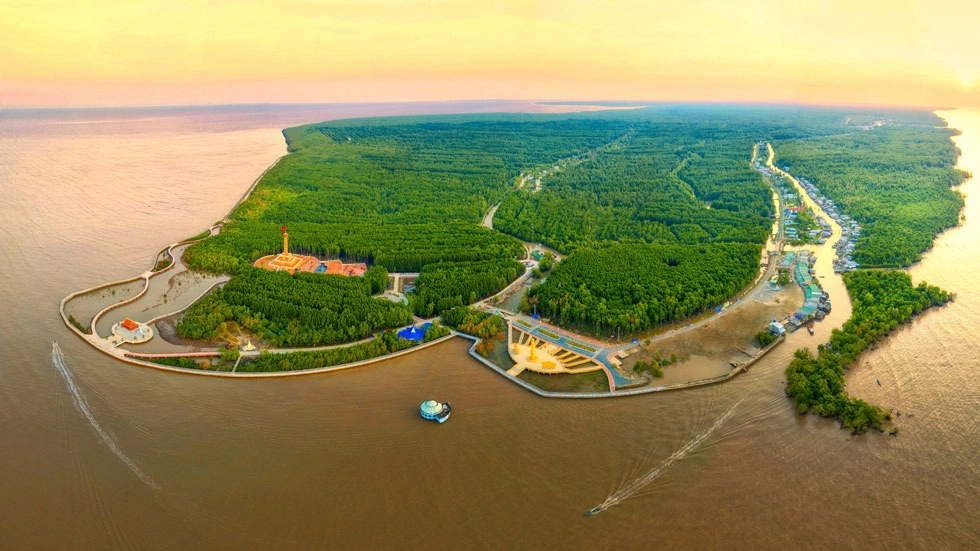 Khu bảo tồn Mũi Cà Mau có hệ sinh thái đa dạng phong phú.