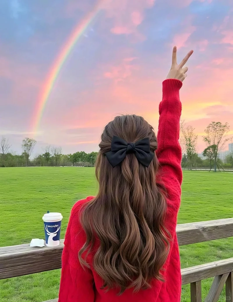 Gợi ý tóc dài chụp sau lưng cực xinh