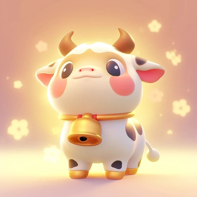 Cực phẩm bò chibi cute đáng yêu đang gây sốt