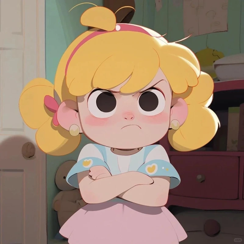 Dễ thương hết nấc với chibi giận dễ thương siêu cute