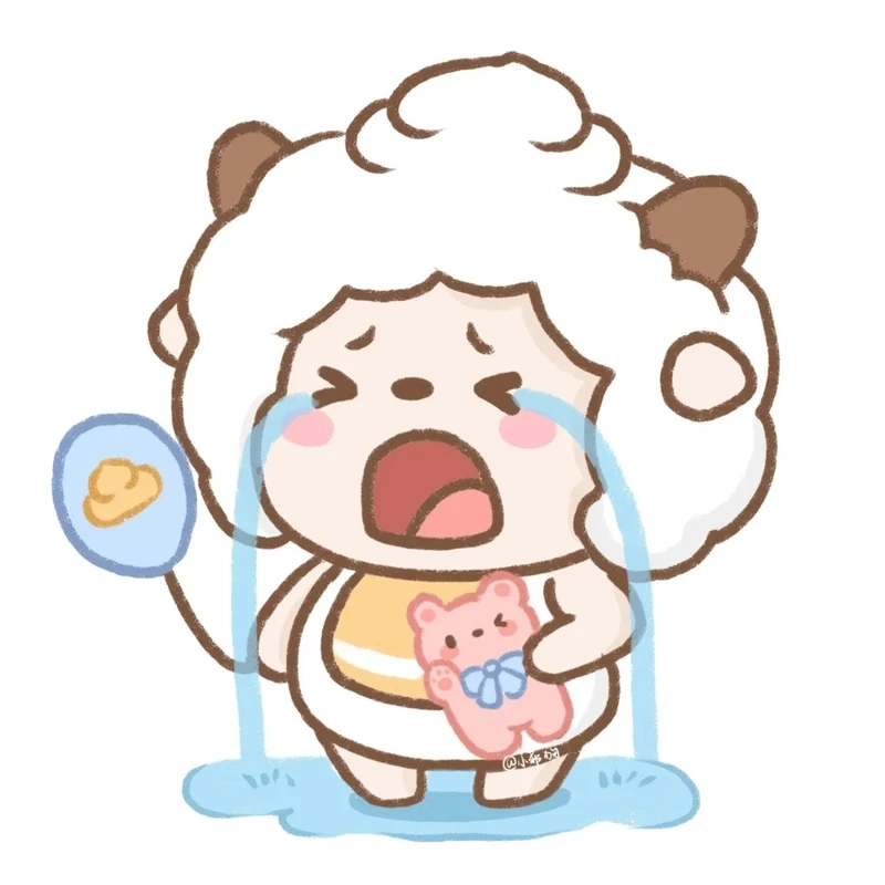 Fan anime thích mê chibi khóc anime siêu cute