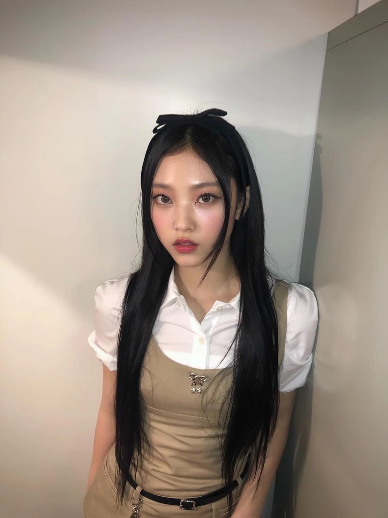 Visual nổi bật của haerin newjeans khiến fan mê mẩn