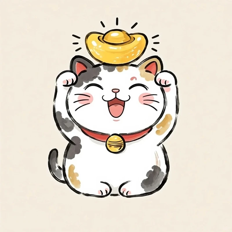 Tìm hiểu con mèo thần tài phong thủy chuẩn